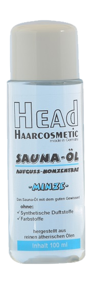 Sauna Öl Aufguss Minze 100 ml